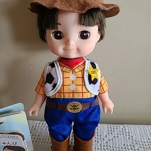 Disney Toy Story Japan Exclusive Remin & Solan Woody Doll Complete w/Accessories